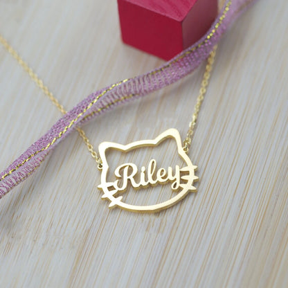 Meow Magic Name Necklace