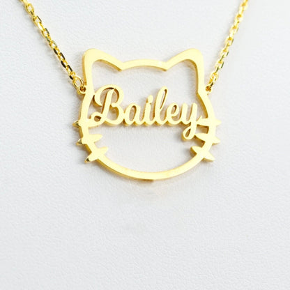 Meow Magic Name Necklace