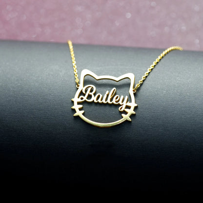 Meow Magic Name Necklace